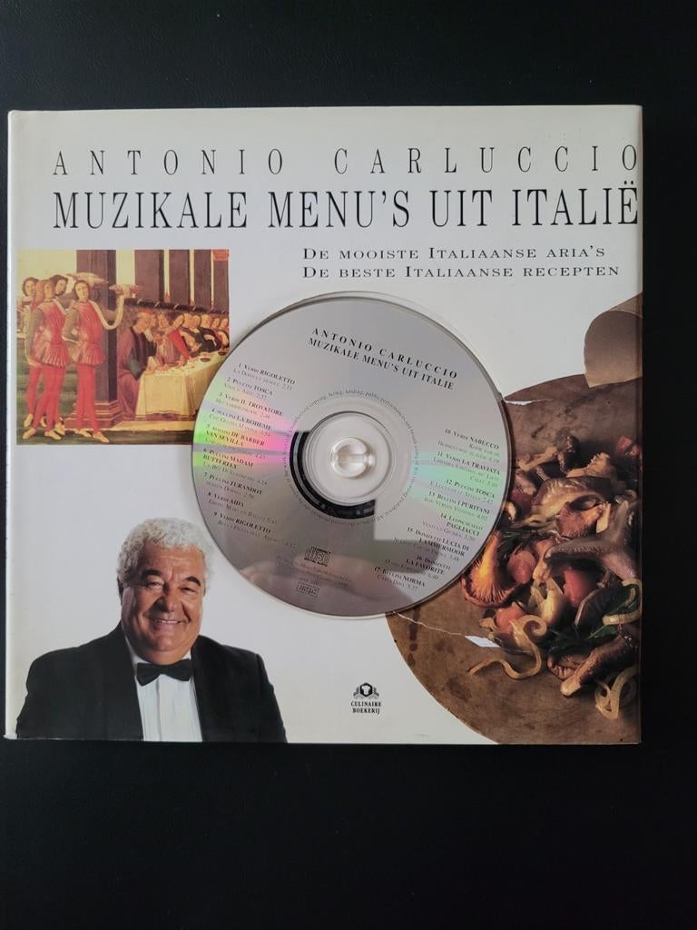 Antonio Carluccio - Muzikale menu's uit Italie, Enlèvement ou Envoi, Comme neuf, Antonio Carluccio