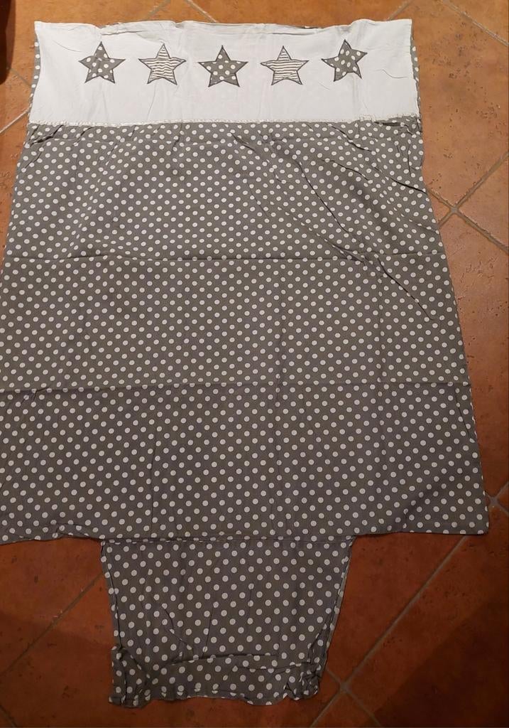 Dekbedovertrek met bedomranding - babybedje, Kinderen en Baby's, Ophalen, Gebruikt, Blauw, Dekbedovertrek