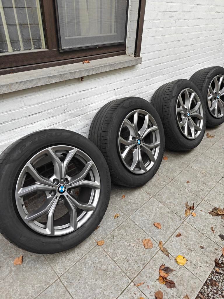 A vendre ensemble d'été original 19 pouces pour bmw X5, X6 G, Pneus et Jantes, 265 mm, Pneus été, Utilisé