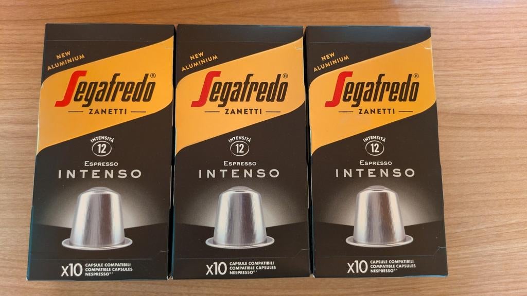 Lot de capsules Segafredo