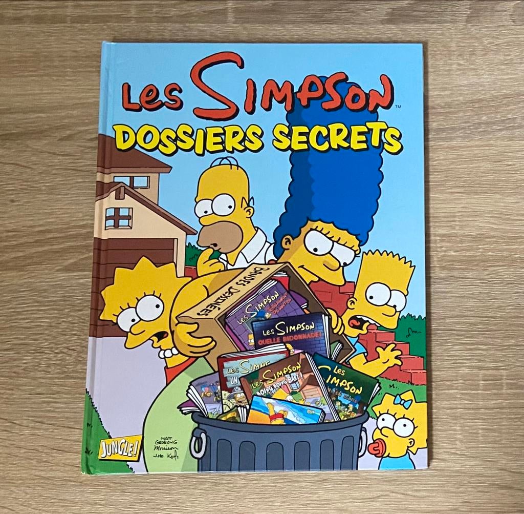 BD Les Simpson : Dossiers secrets - 4€, Livres, Enlèvement ou Envoi