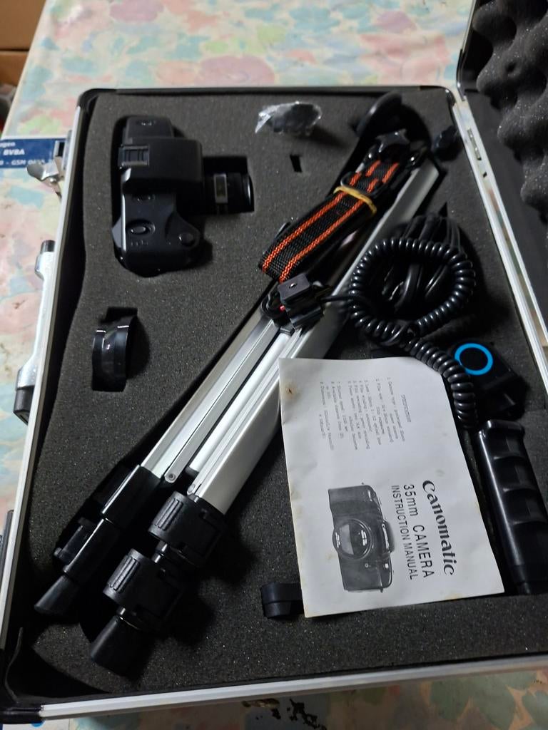 camera, Enlèvement, Avec trépied