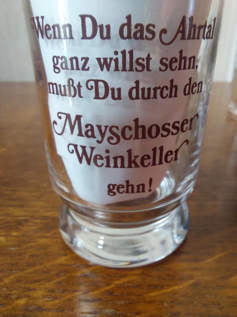 10 Duitse wijnglazen Ahrtal, Verzamelen, Glas en Drinkglazen, Ophalen of Verzenden, Nieuw