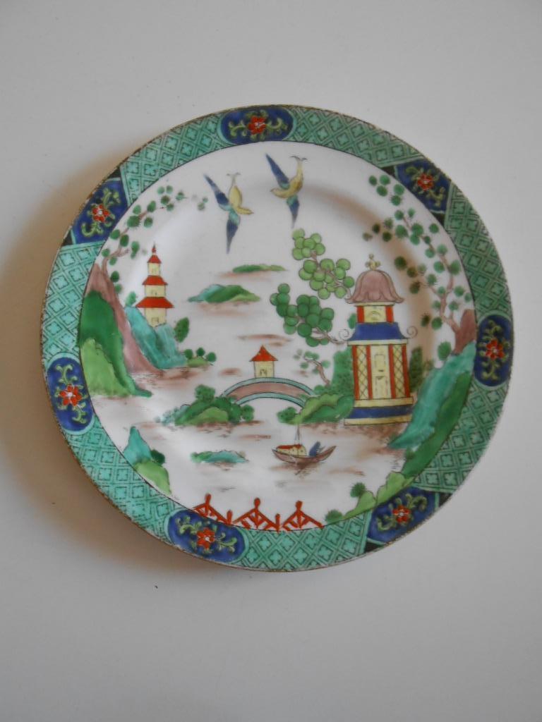 Bordje CROWN Staffordshire England ., Antiquités & Art, Curiosités & Brocante, Enlèvement ou Envoi