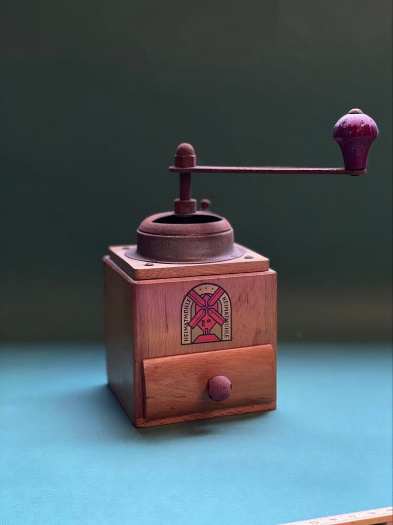 Vintage koffiemolen Heimat, Ophalen of Verzenden