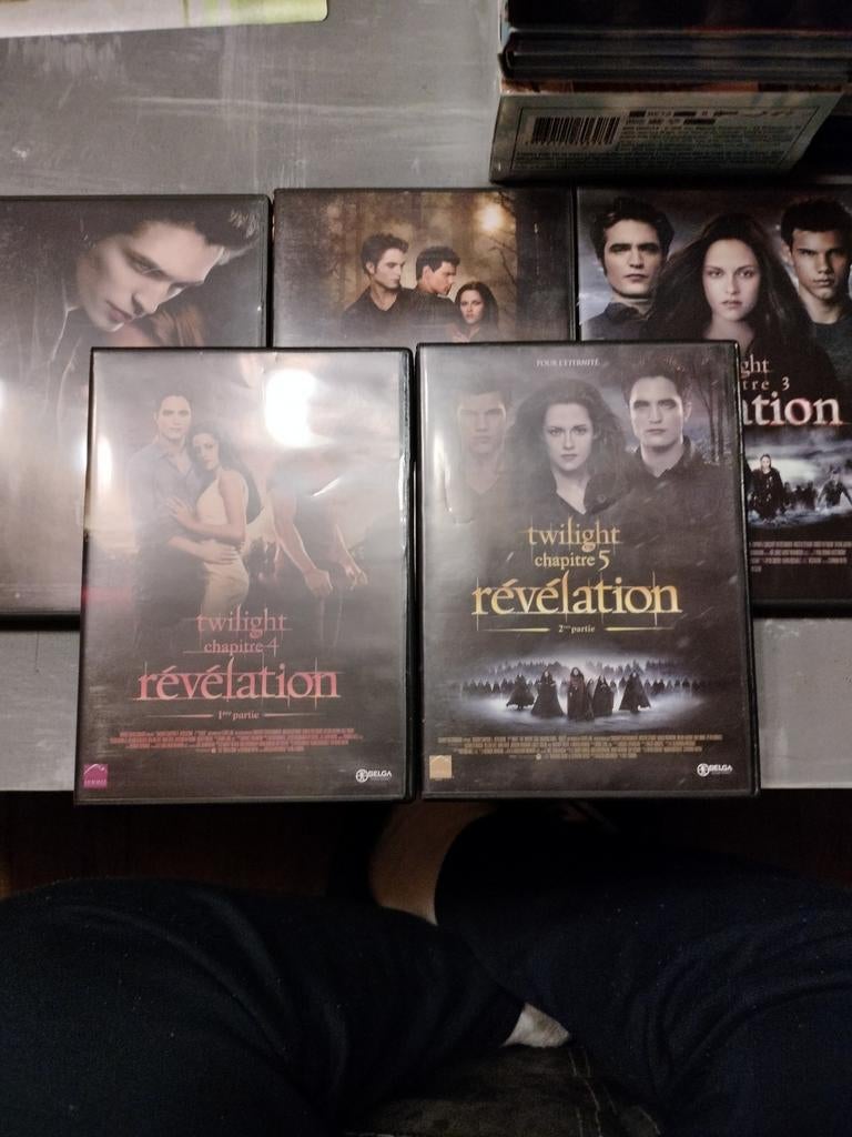 Twilight chapitre 1 - 5 DVD, Enlèvement ou Envoi, Comme neuf
