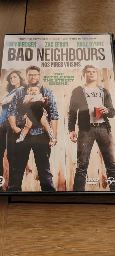 Bad Neighbours « Nos pires Voisins », À partir de 12 ans, Envoi, Comme neuf, Comédie romantique