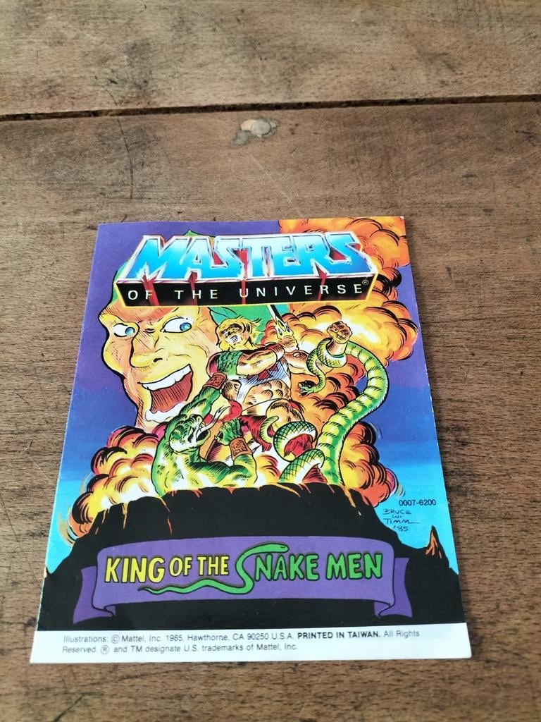 Motu heman comic, Kinderen en Baby's, Speelgoed | Actiefiguren, Ophalen of Verzenden, Zo goed als nieuw
