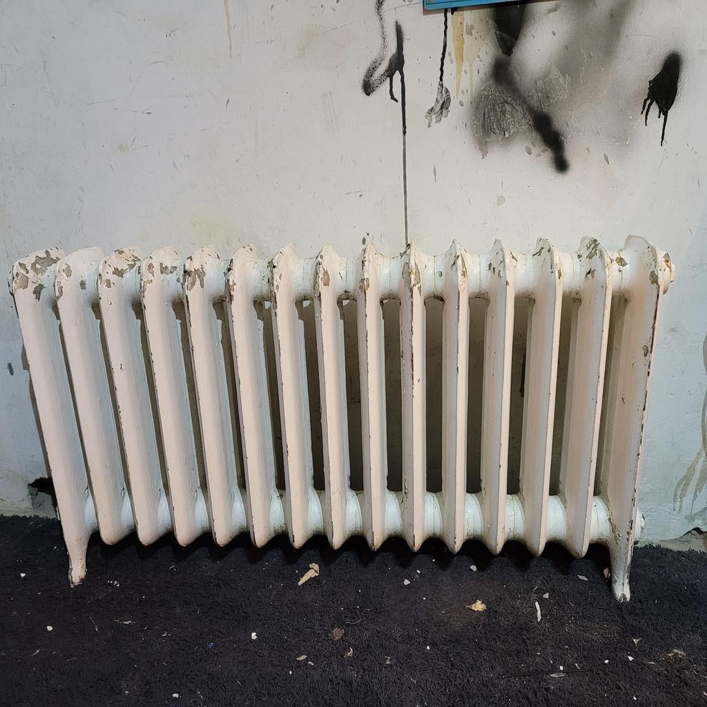 Radiator met voet, Ophalen