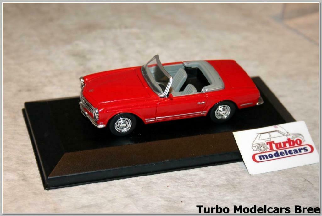Mercedes-Benz 280 SL Open Red 1/43 New Ray, Enlèvement ou Envoi, Comme neuf, Voiture, Autres marques