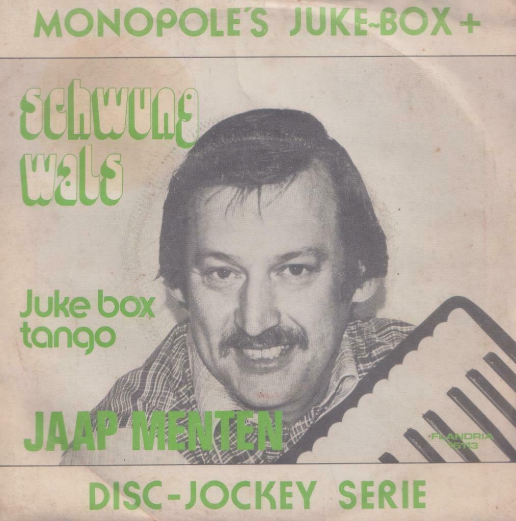 Jaap Menten – Schwung wals / Juke box tango - Single, Gebruikt, 7 inch, Single, Ophalen of Verzenden