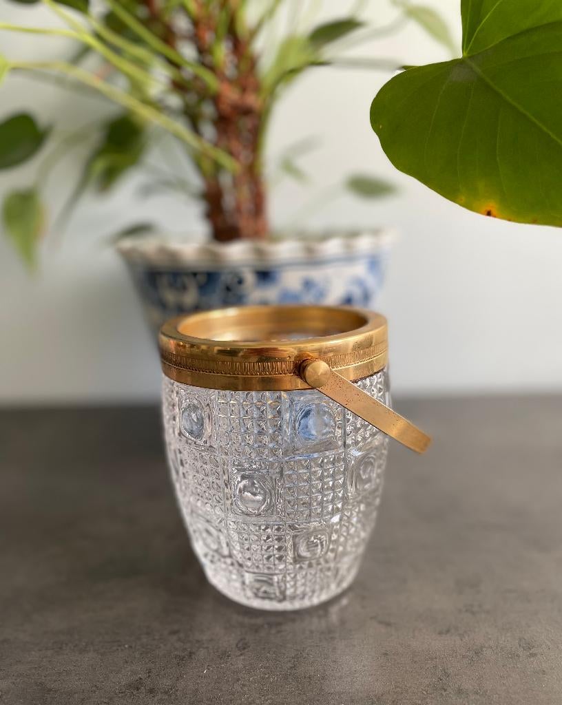 Seau à glace en cristal vintage, Enlèvement