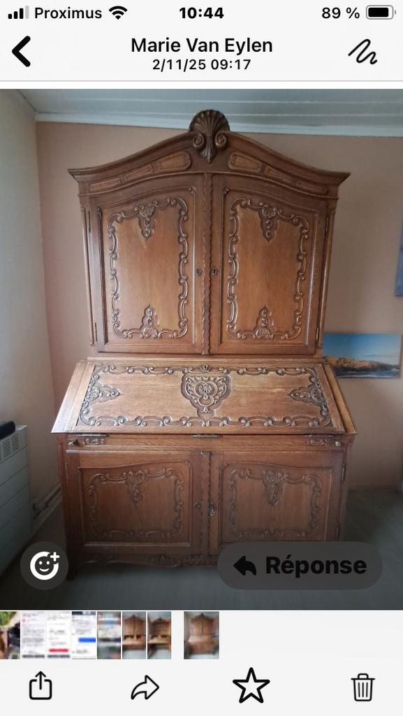 Bureau antiques, Enlèvement
