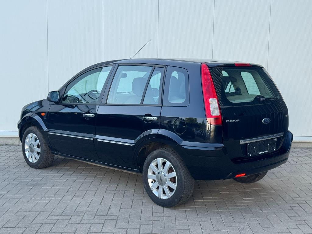 ✅ Ford Fusion 1.4 TDCI 12 Maanden GARANTIE Airco, Auto's, Ford, Voorwielaandrijving, Stof, 50 kW, Zwart