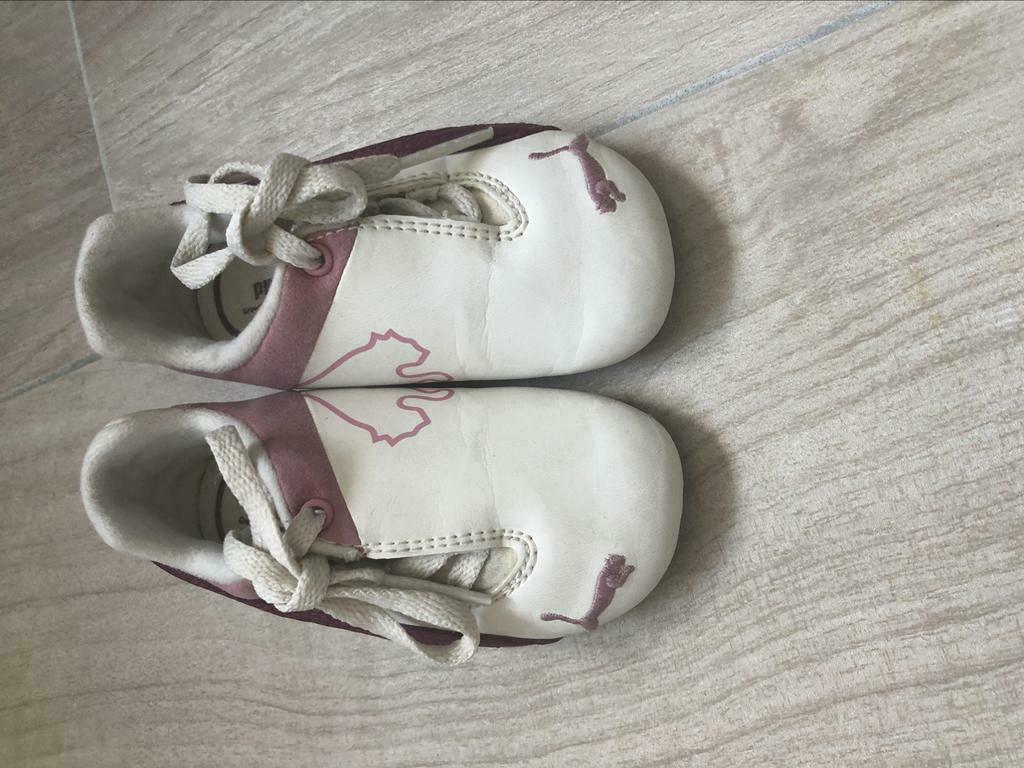 Baskets bébé Puma pt 22 mise très peu, Zo goed als nieuw, Puma, Meisje, Overige typen