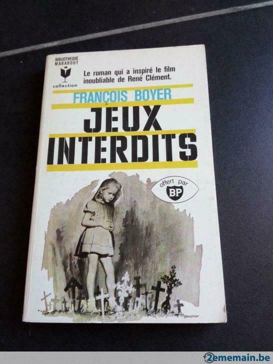 Livre «Jeux interdits » de François Boyer, Utilisé