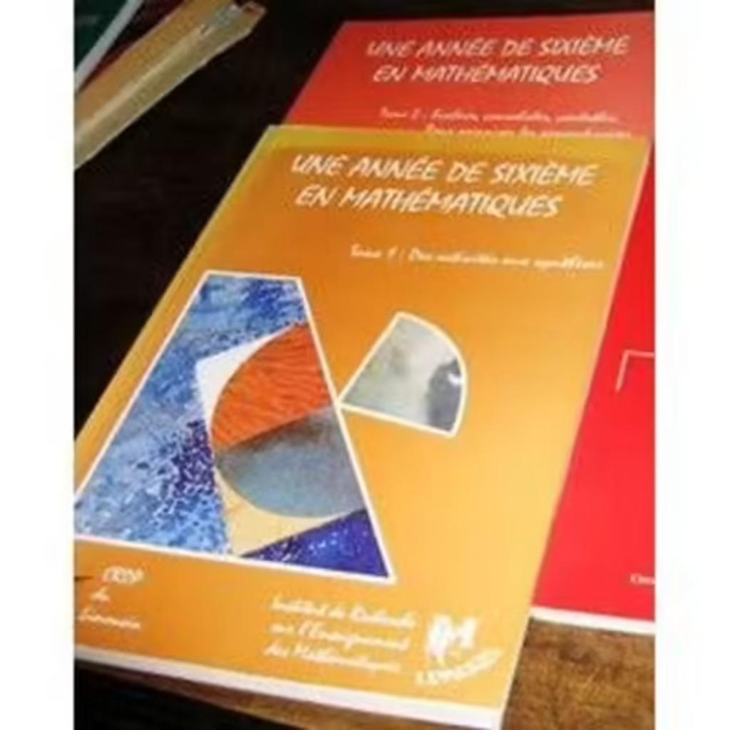 een jaar van het zesde leerjaar wiskunde, deel 1 + deel 2, Boeken, Ophalen, Zo goed als nieuw, Overige wetenschappen