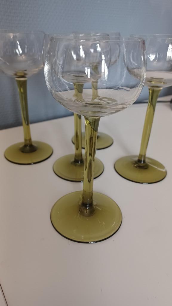 verre en cristal, Ophalen