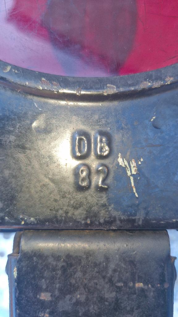 Deutsche Baan - Ancienne lanterne de signalisation - DB 82, Enlèvement ou Envoi, Utilisé, Train, Autres types