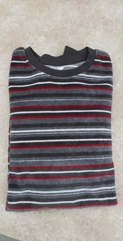 pull de pyjama en tricot de velours rayé, Damart, Enlèvement ou Envoi, Neuf, Taille 42/44 (L)
