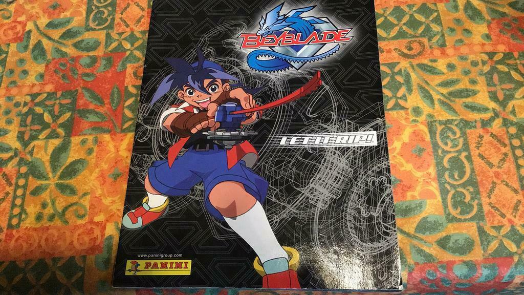 Beyblade Panini (w3), Enlèvement ou Envoi, Utilisé, Panini, Album d'images