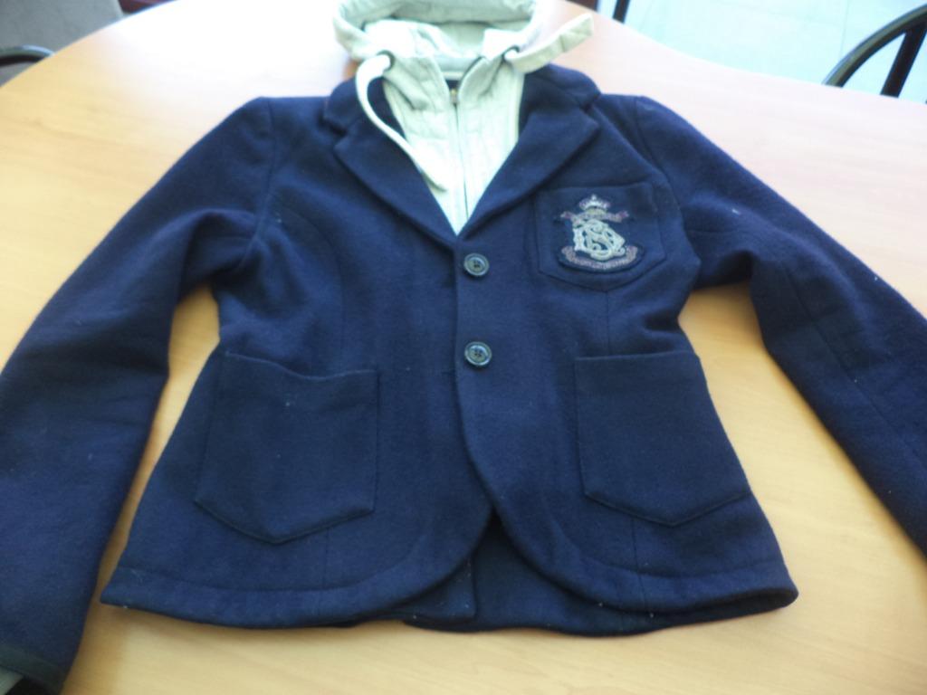 sportieve SUPERDRY blazer-jas, Kleding | Dames, Jassen | Winter, Zo goed als nieuw, Maat 38/40 (M), Blauw, Ophalen of Verzenden