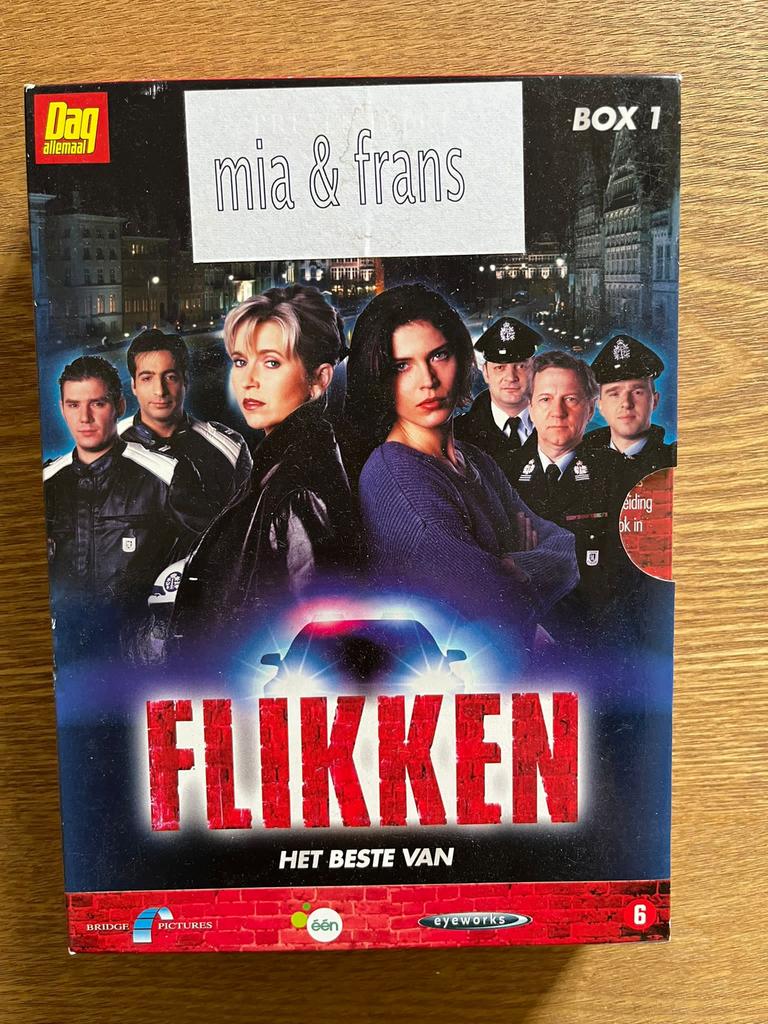 DVD Flikken (box1 - 2dvd), Cd's en Dvd's, Vanaf 6 jaar, Ophalen of Verzenden, Zo goed als nieuw, Actie en Avontuur