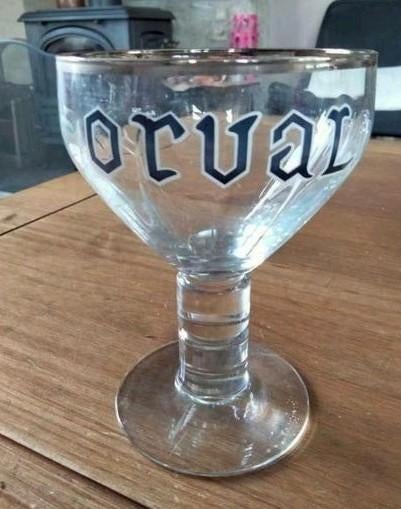 Oud glas van Orval.
Zie foto's.
Verzending mogelijk., Verzamelen, Biermerken, Zo goed als nieuw, Duvel, Ophalen of Verzenden