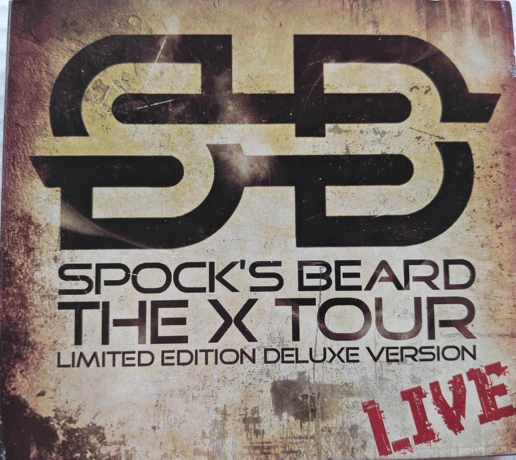 SPOCK'S BEARD - The X-tour live (2 CD + 1DVD digi), Enlèvement ou Envoi, Comme neuf, Progressif