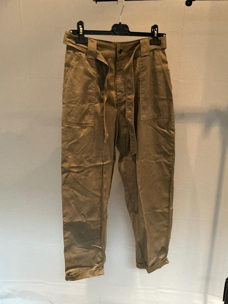 NIEUW/ FAIR FASHION/ ORGANIC - beige broek PEOPLE TREE - 38, Beige, Nieuw, Ophalen of Verzenden, Driekwart