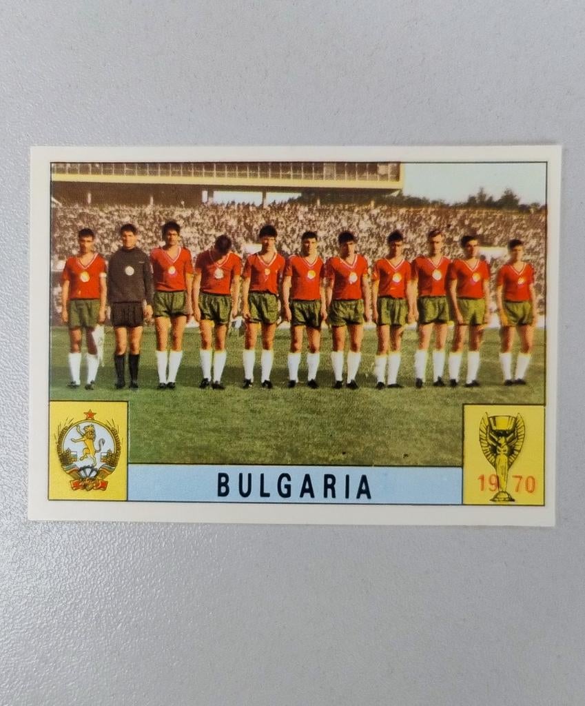 Panini Mexico 70 : Équipe de Bulgarie., Enlèvement ou Envoi, Comme neuf