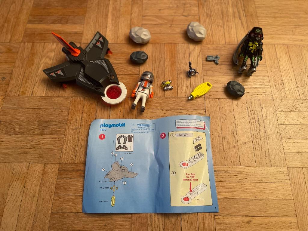 Playmobil 4877 metaaldetectorschip, Kinderen en Baby's, Speelgoed | Playmobil, Ophalen, Gebruikt