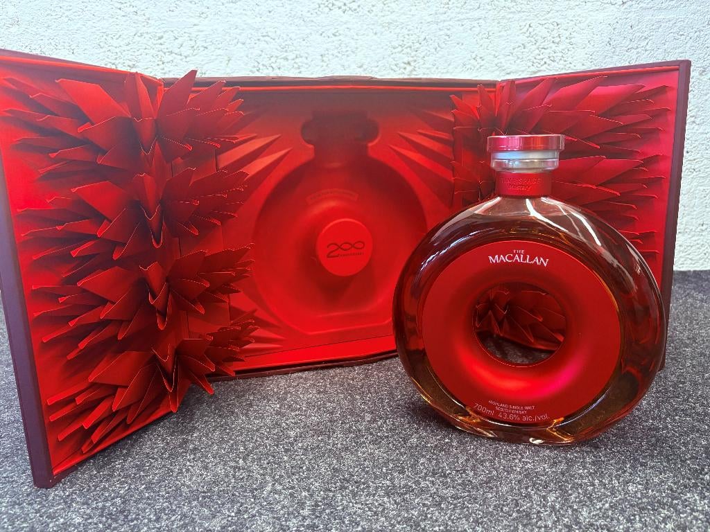 Macallan 200 Year Anniversary Edition, Ophalen of Verzenden, Nieuw, Overige typen, Vol