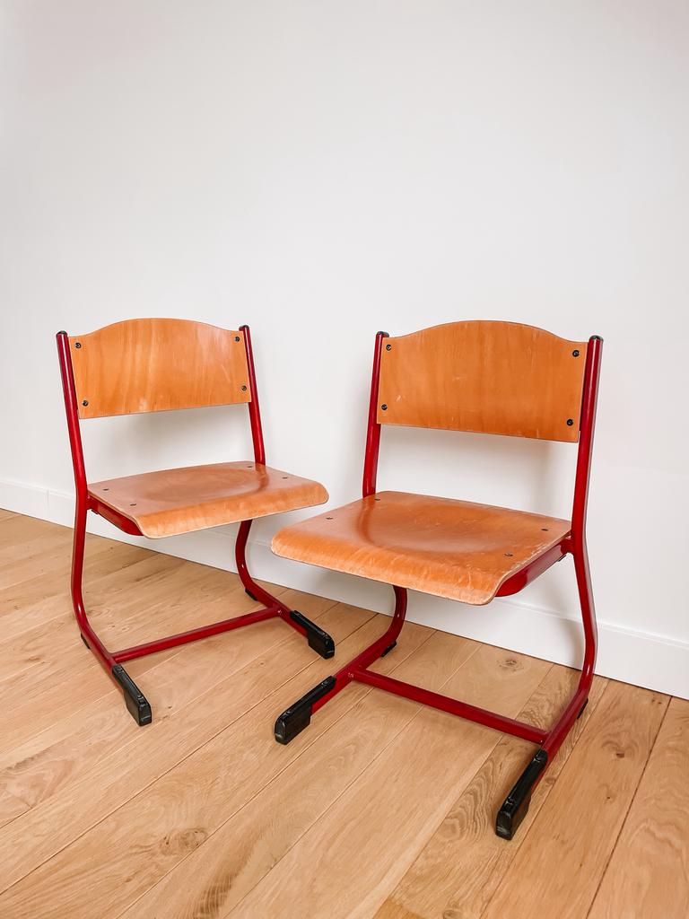 Set kinder sledestoelen, Rouge, Deux, Enlèvement, Utilisé