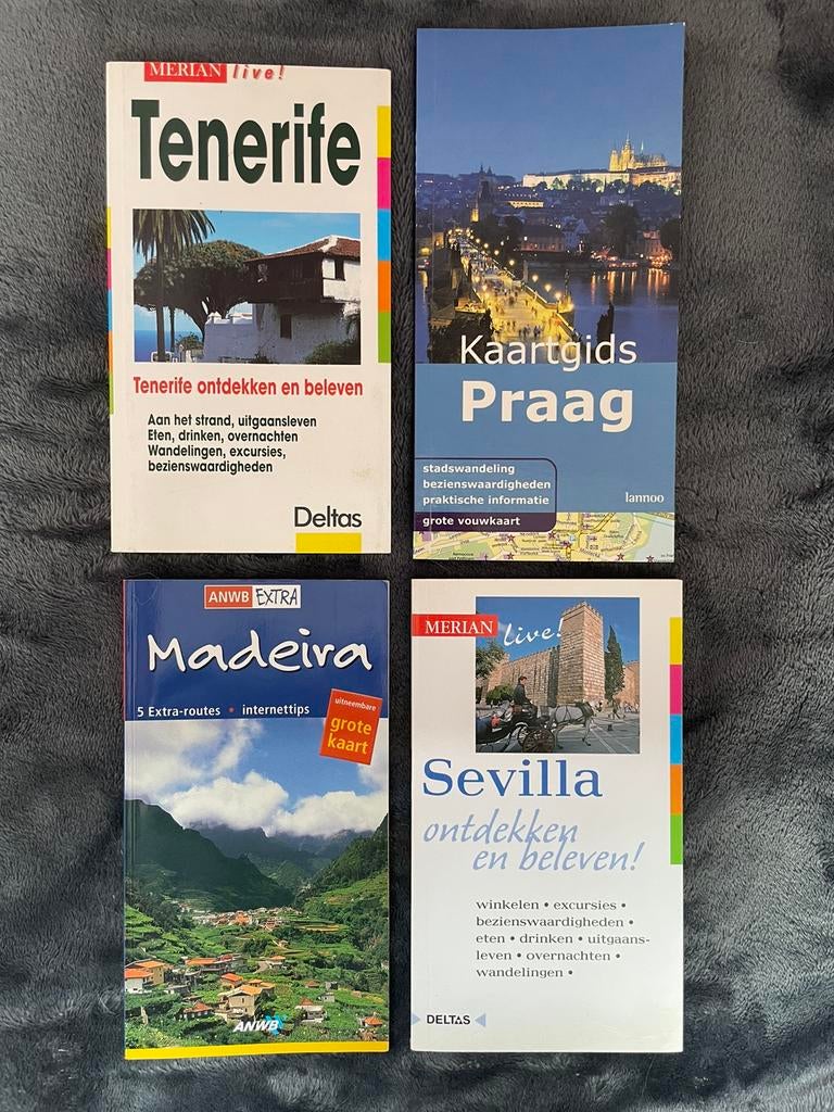 Tenerife - Praag - Madeira - Sevilla, Ophalen of Verzenden, Zo goed als nieuw