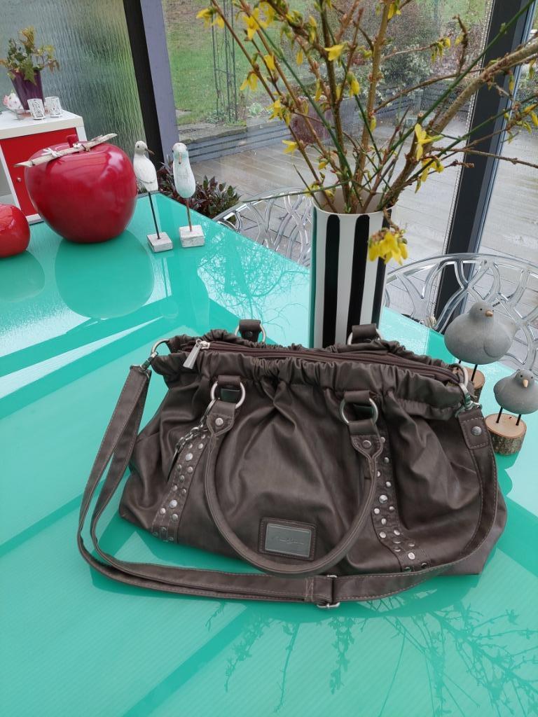SAC A MAINS, Handtassen en Accessoires, Tassen | Damestassen, Ophalen of Verzenden, Gebruikt, Beige