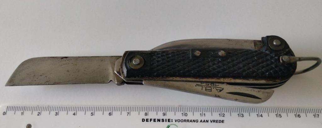 zakmes ABL, Verzamelen, Militaria | Algemeen, Overige soorten, Mes of Dolk, Ophalen of Verzenden