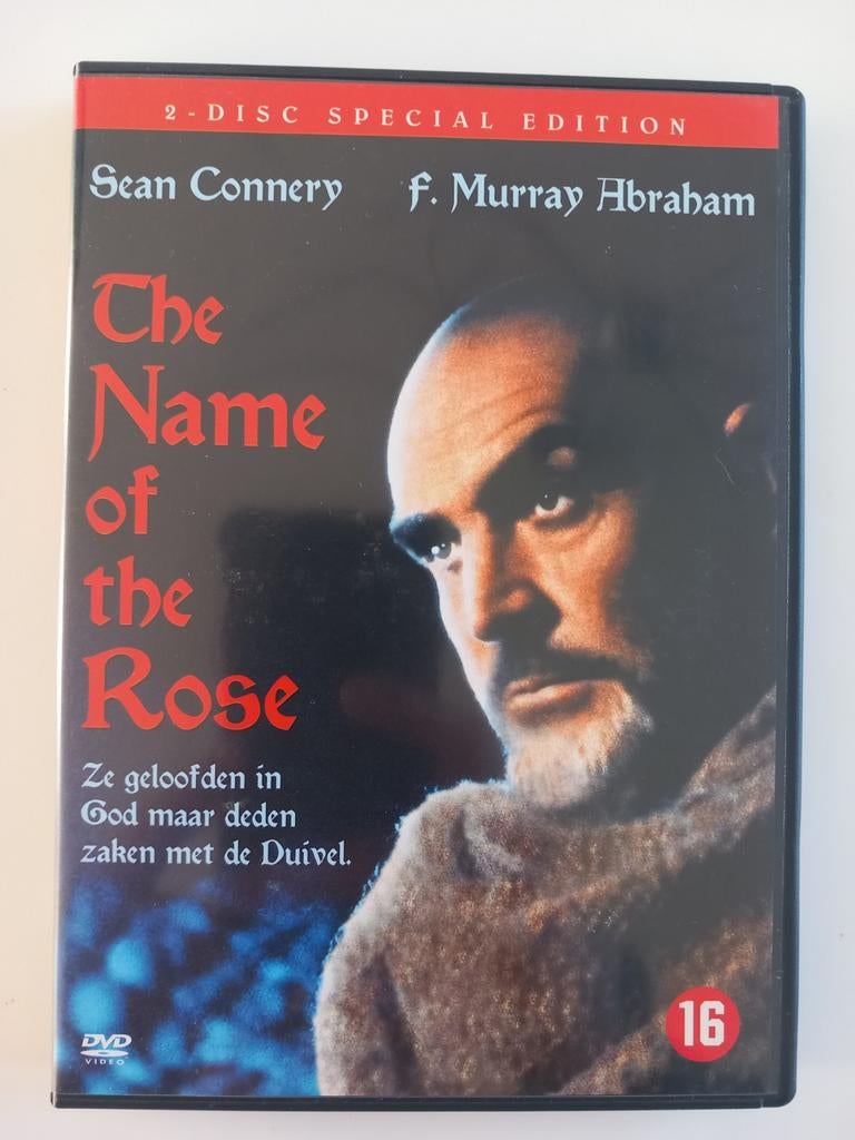 Dvd The Name of the Rose (Actiethriller) AANRADER, Cd's en Dvd's, Ophalen of Verzenden, Actiethriller