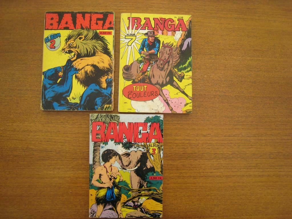 comics pocket pour adulte Banga, Plusieurs comics, Envoi, Utilisé, Europe