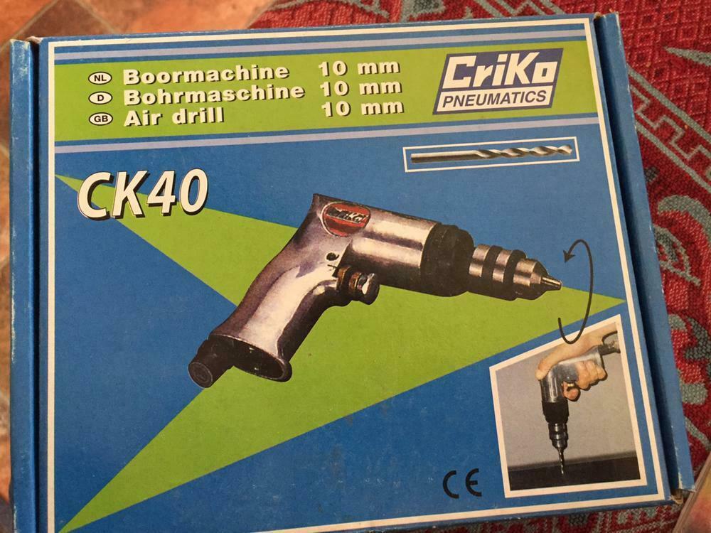 Nieuw boormachine  10 mm  criko pheumatics ck 40 -0468476588, Ophalen, Nieuw