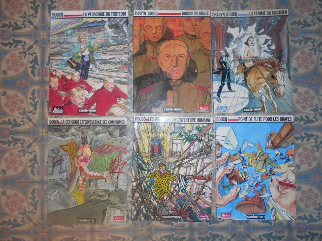 Boucq plusieurs titres, Plusieurs BD, Enlèvement, Comme neuf, Boucq