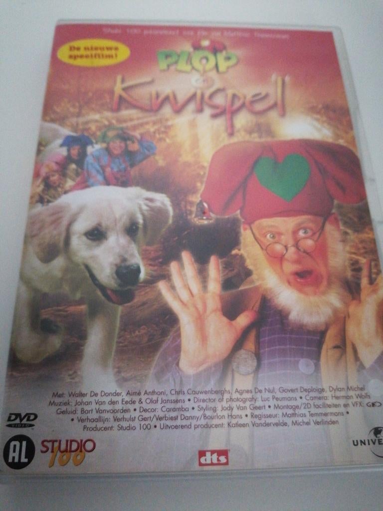 Dvd Kabouter Plop en Kwispel, Ophalen of Verzenden, Gebruikt