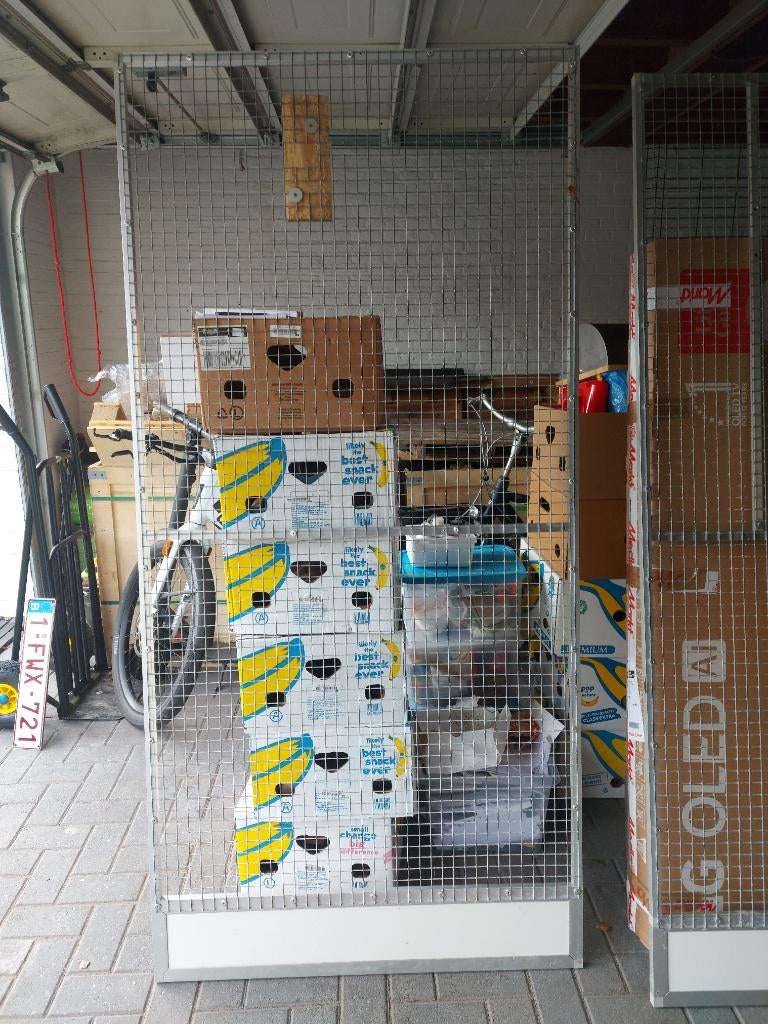 Binnen Volière, Dieren en Toebehoren, Vogels | Hokken en Kooien, Ophalen, Gebruikt, Aluminium, Volière