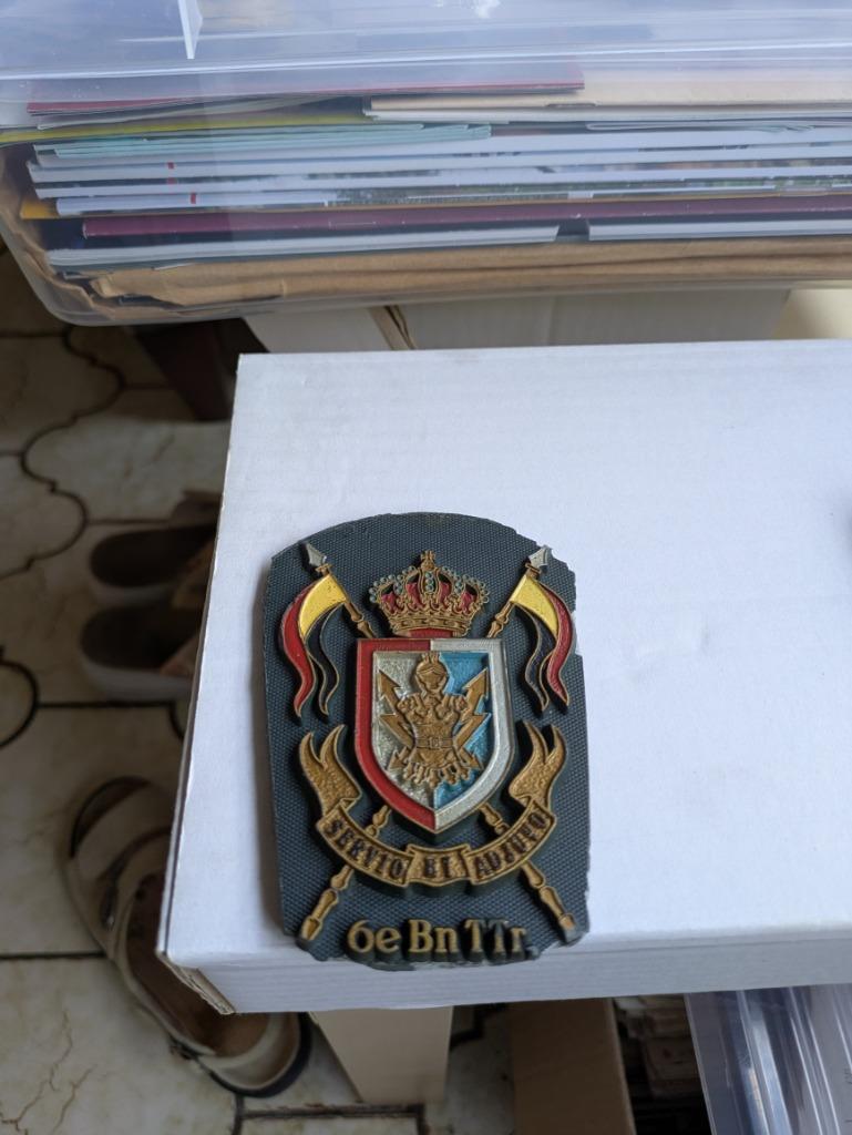 6e BN TTr, Verzamelen, Militaria | Algemeen, Ophalen of Verzenden, Landmacht, Overige typen