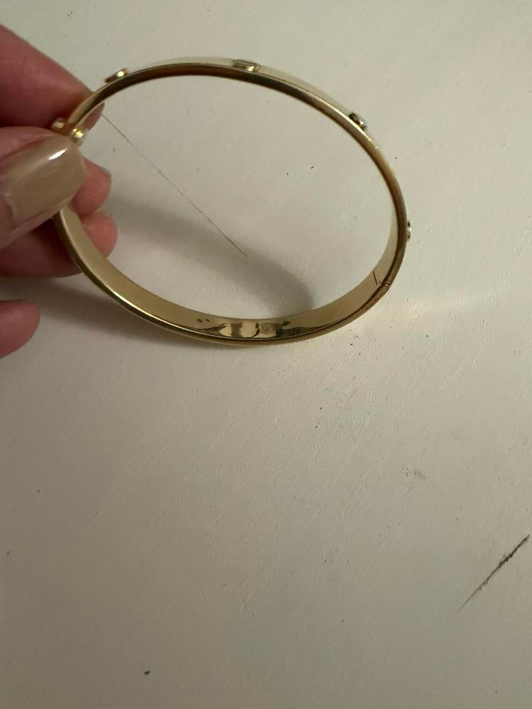 Goud Armband 18 karaat, Ophalen, Zo goed als nieuw, Goud