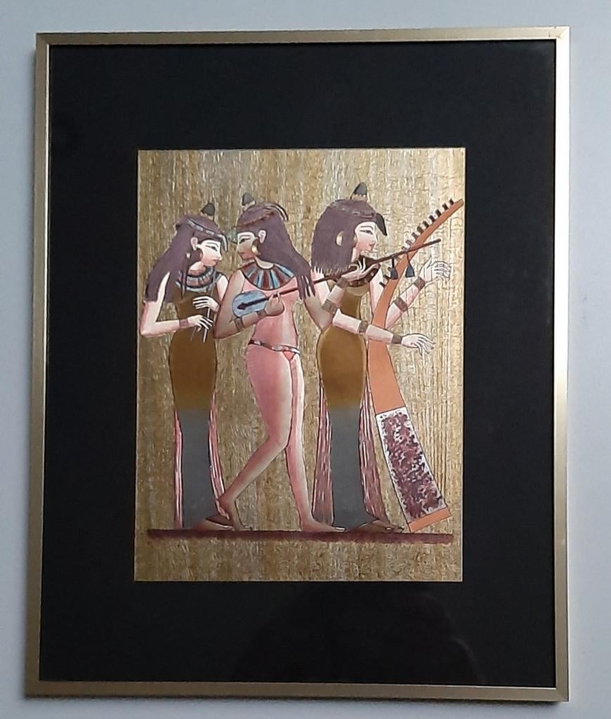 Egypte / metaalgravuur, Enlèvement ou Envoi