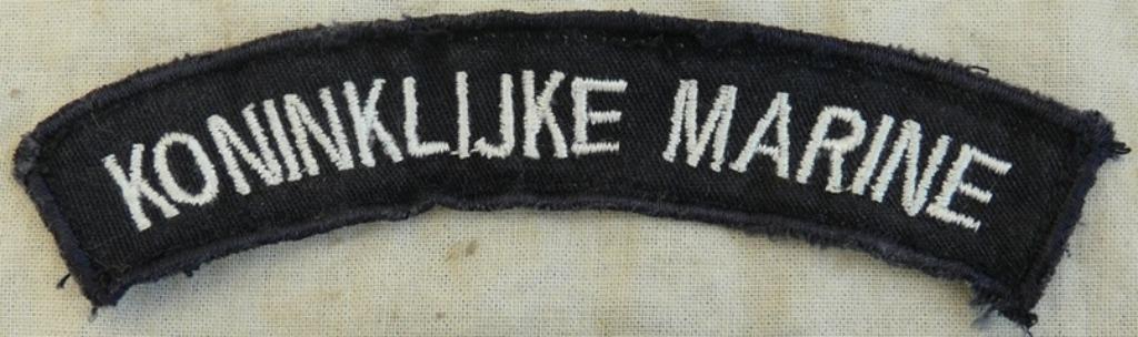 Naamlint, Boord Tenue, Koninklijke Marine, jaren’90.(Nr.2), Collections, Objets militaires | Général, Marine, Enlèvement ou Envoi