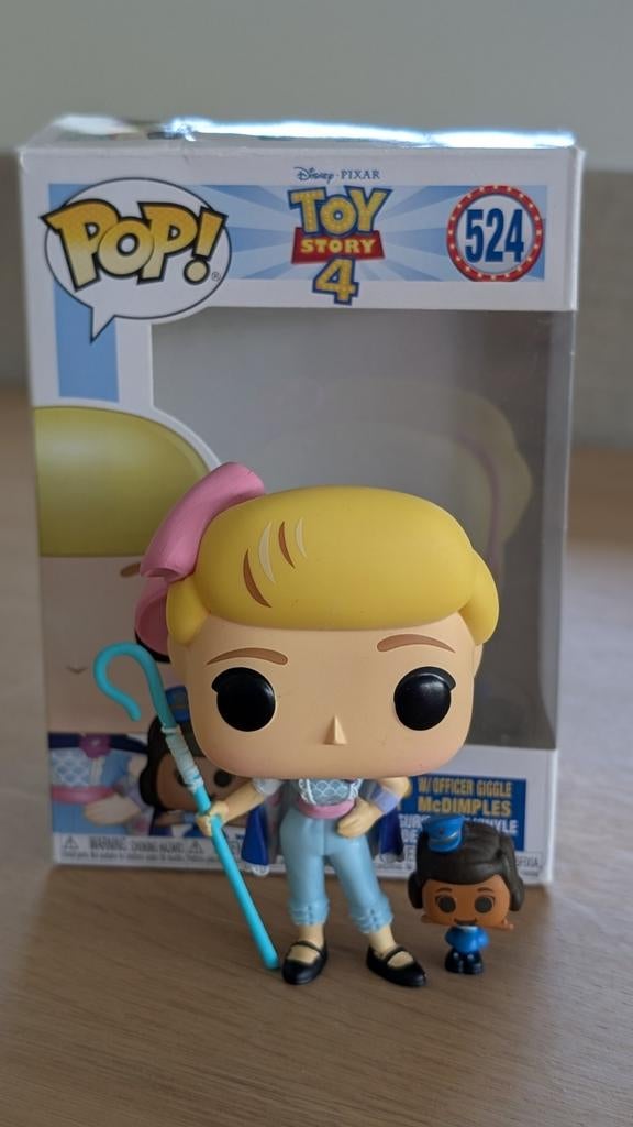 Funko - Bo Peep + officer McDimples - Toy Story 524 - 37391, Ophalen of Verzenden, Zo goed als nieuw