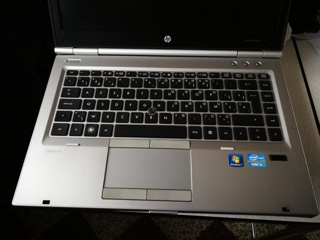 Laptop hp elitebook 8440p, dvd, Ssd 480gb, i5 2,4Ghz, Ram6gb, Gebruikt, 15 inch, 8 GB, HP