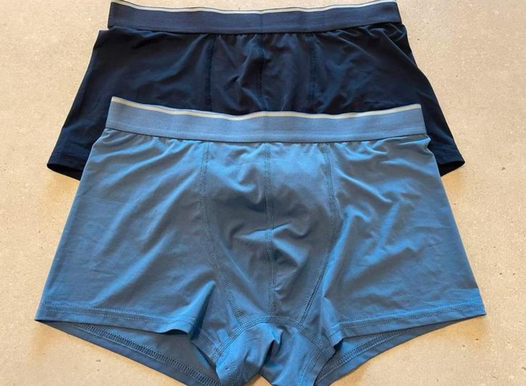 Twee Polyamide Sport Boxershort, Verzenden, Blauw, Boxer